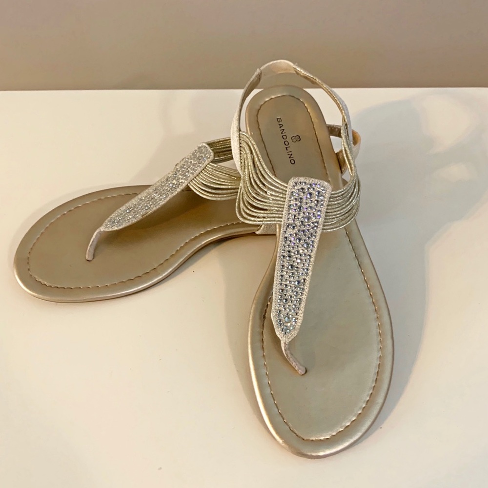 Bandolino: Kayte Sandal/ Gold Sandal